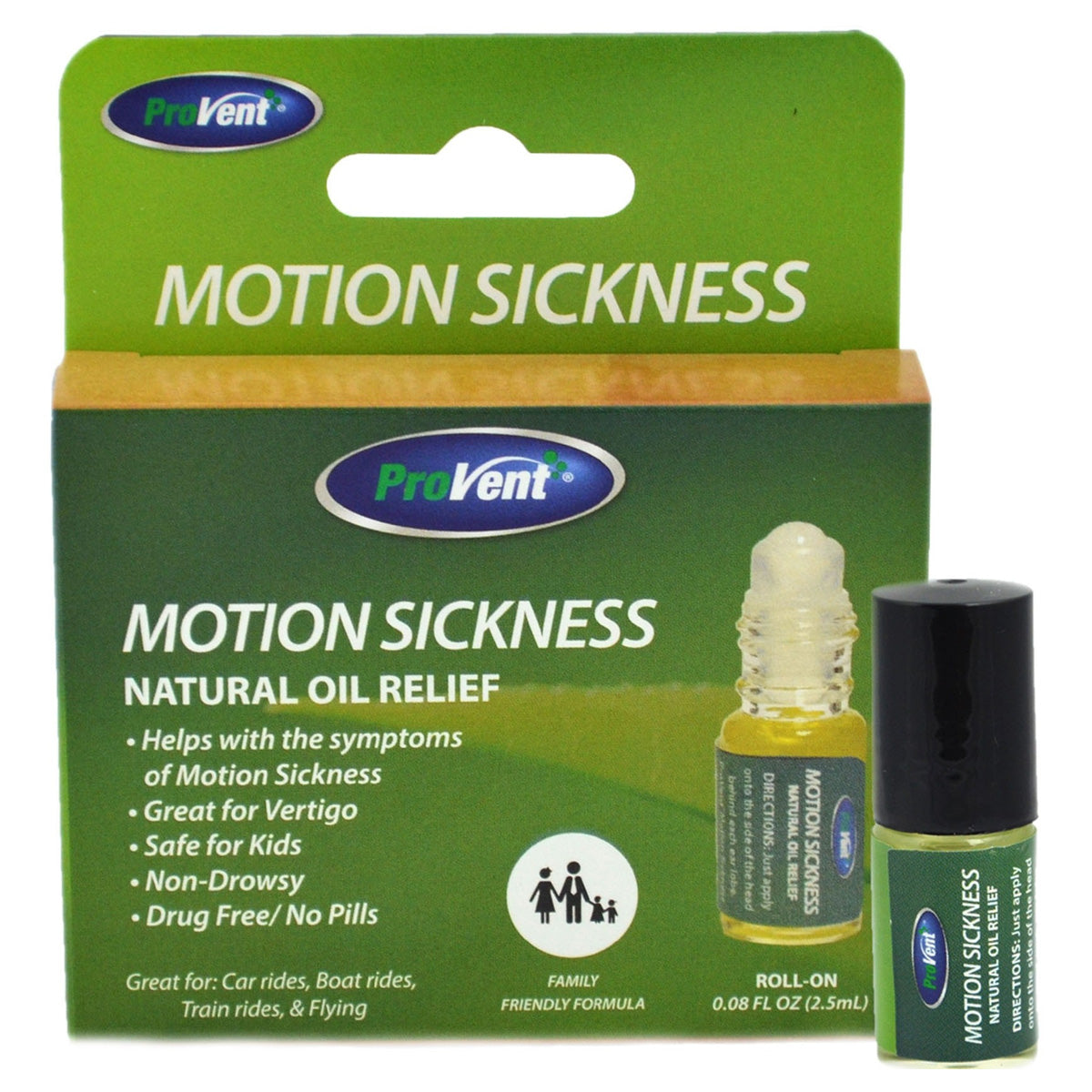 ProVent Motion Sickness Oil Roll-On, 0.08 fl. oz. 1 Each