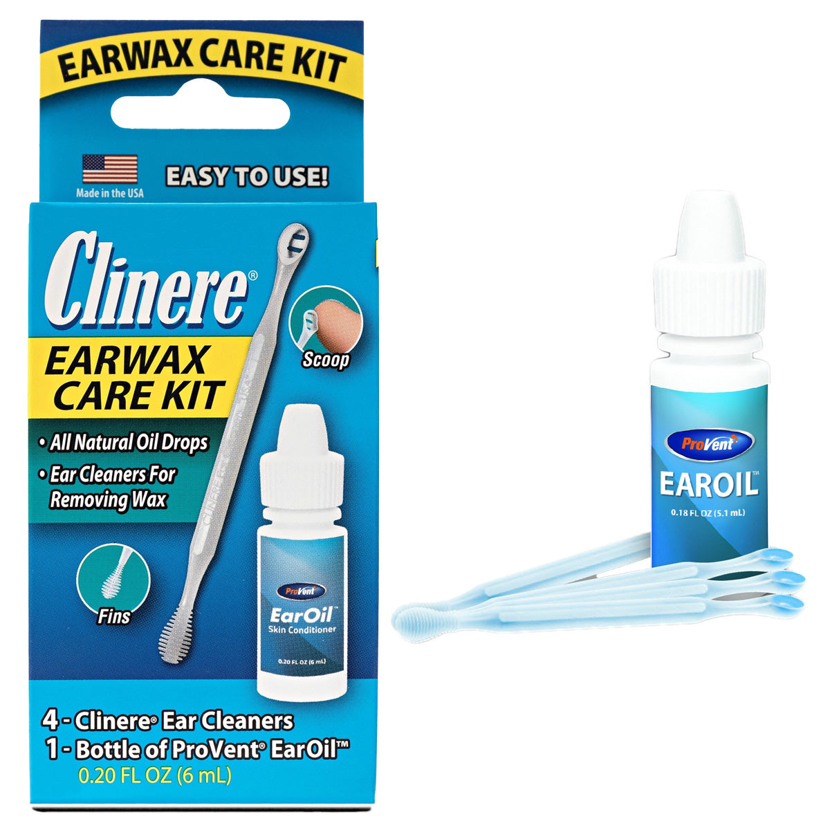 Clinere EarWax Care Kit 1 Each
