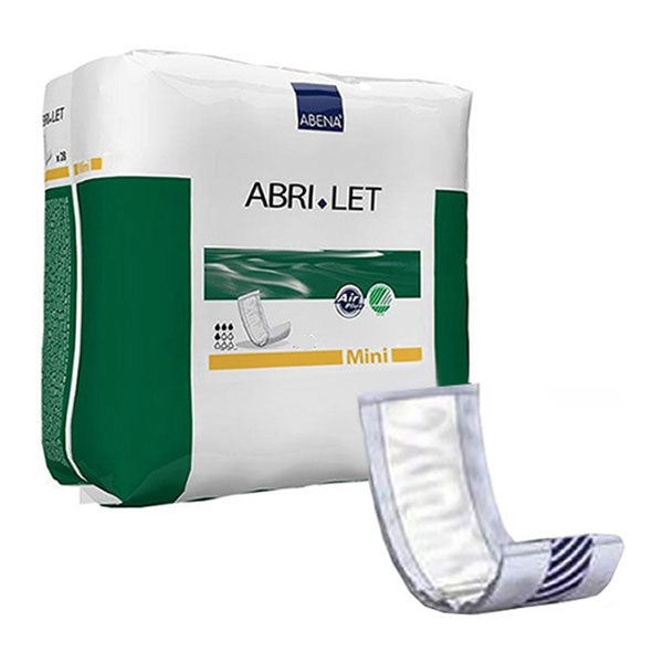 Abri-Let Fluff Pads Without Foil, Mini, 5.5" x 15", 500 ml 28 Pack