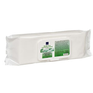 Abena Moist Unscented X-Large Wipes 8" x 12-1/2" 80 Pack
