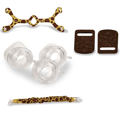 Wisp Pediatric Nasal Mask with Headgear, Fit Pack 1 Each