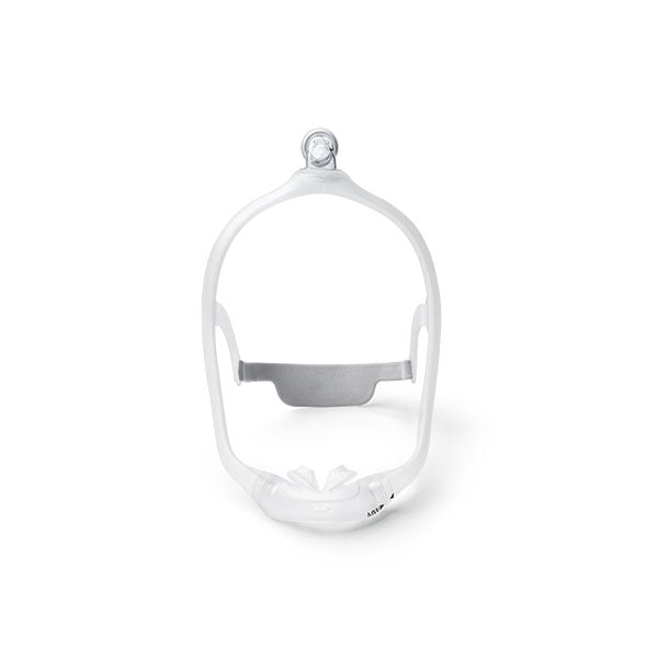 Respironics DreamWear Silicone Pillow, Medium Wide Cushion with Small Frame and Headgear 1 Each