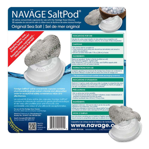 Navage Nasal Care SaltPods, 30 ct 30 Pack