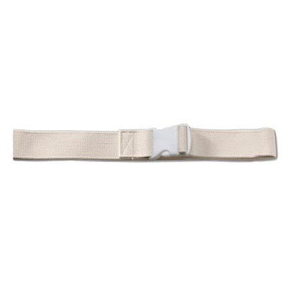 Gait Belt, Plastic Buckle, White, 72" 1 Each
