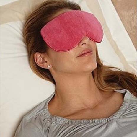 Bed Buddy at Home Relaxation Mask, Pink 1 Each