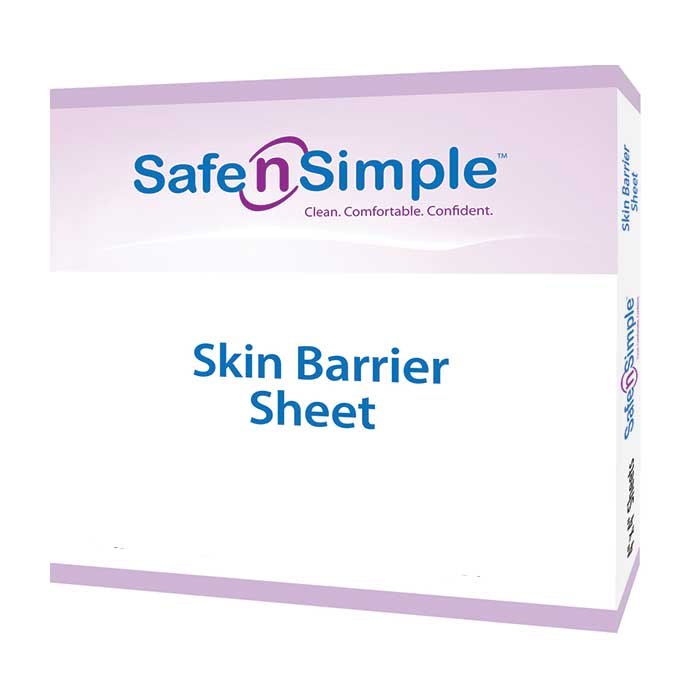 Skin Barrier Sheet 4" x  4" 5 Box