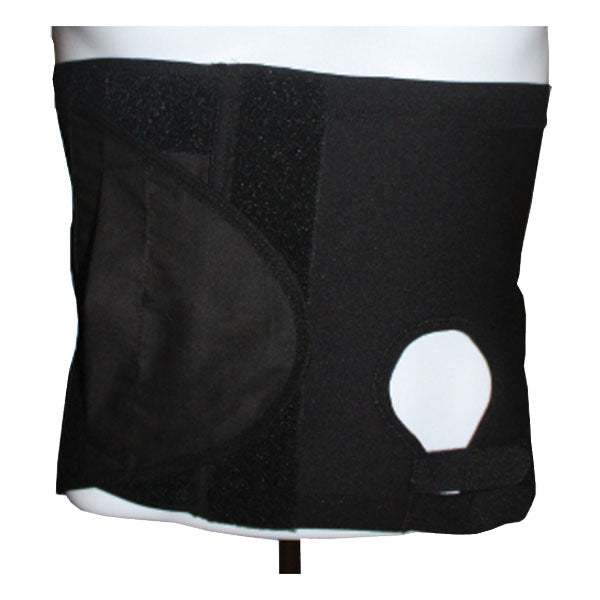 SecureWear Security Black 6" Support Belt With Opening Large, Left 1 Each