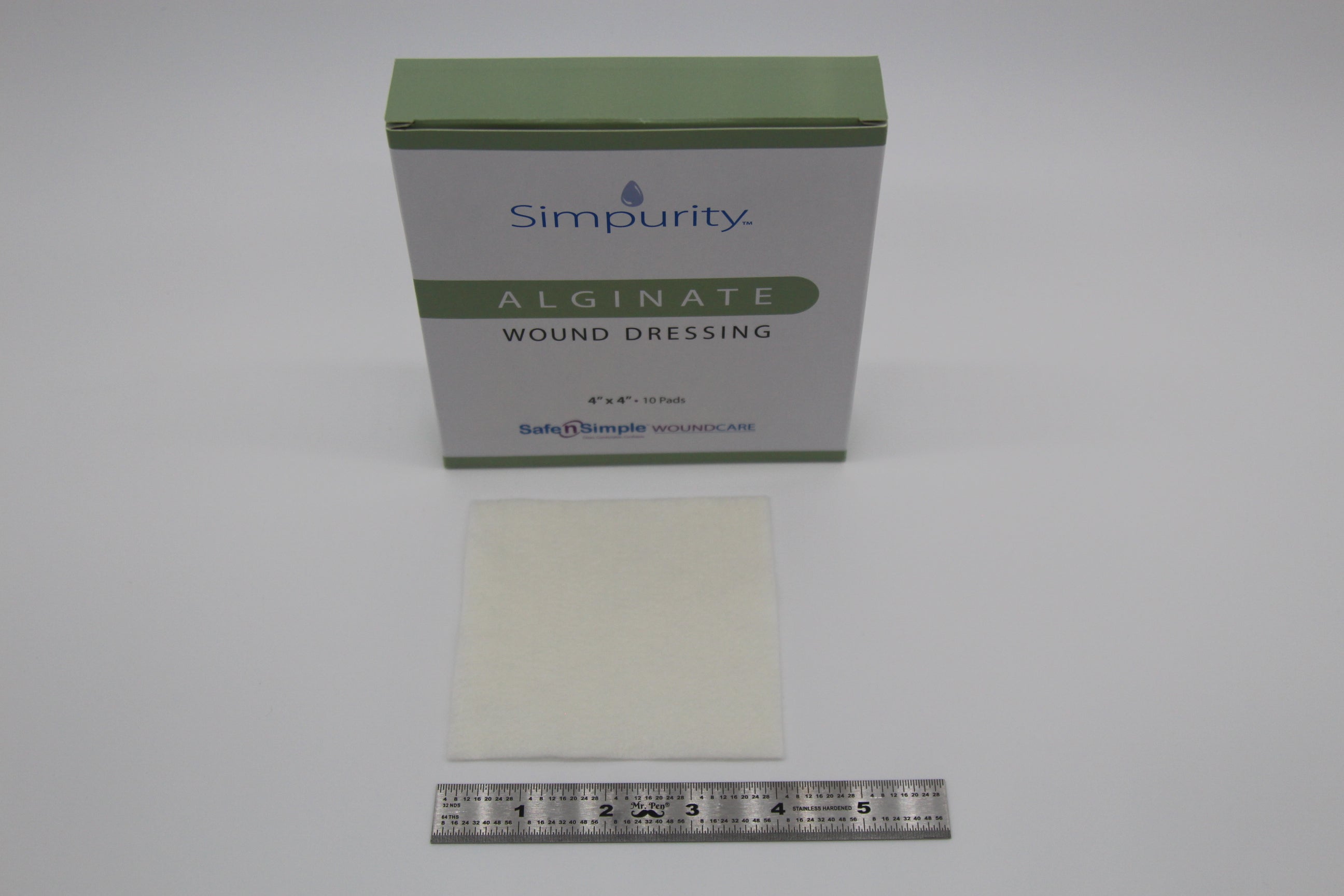 Simpurity Alginate 4 x 4 pad