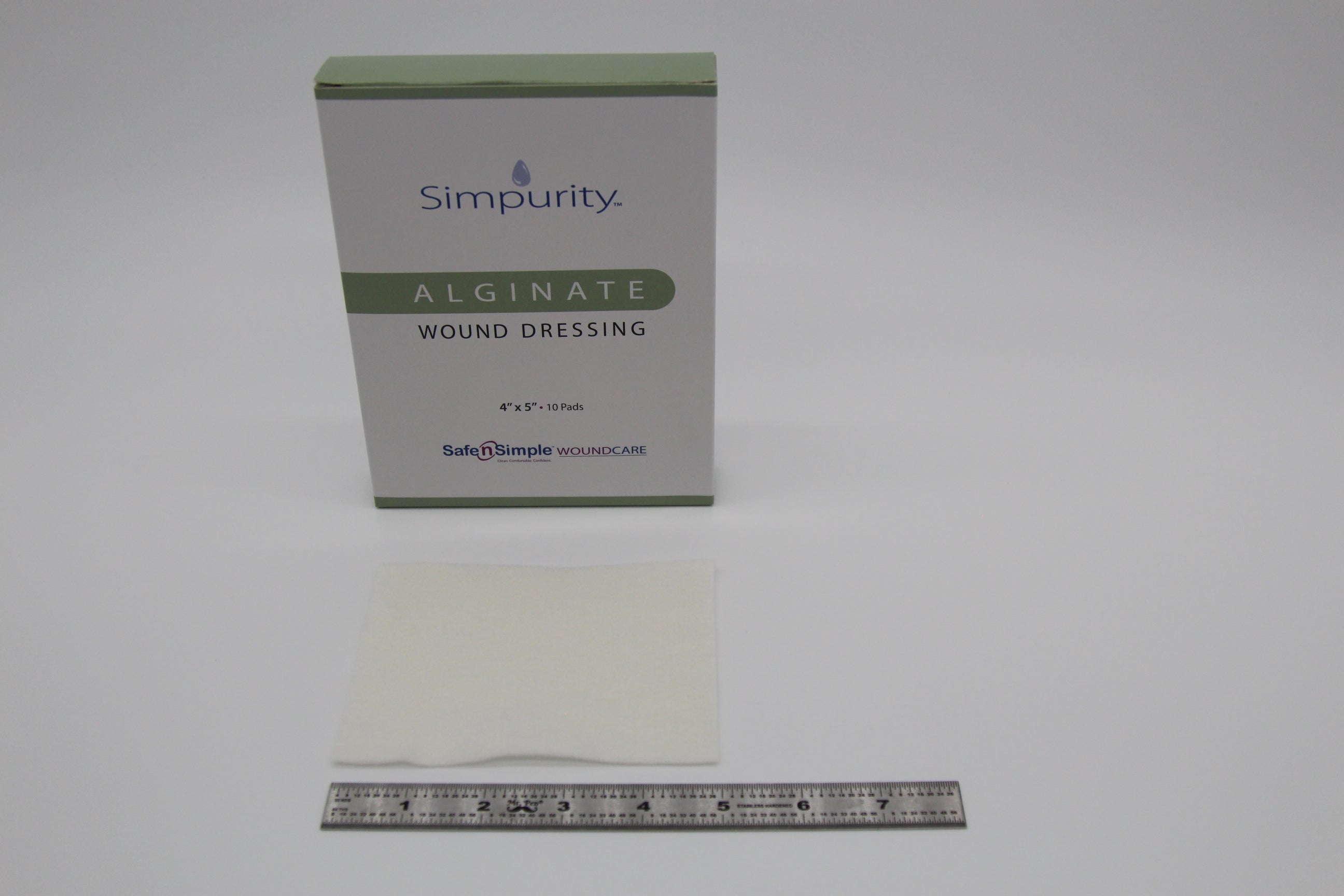 Simpurity Alginate 4" x 5" Pad