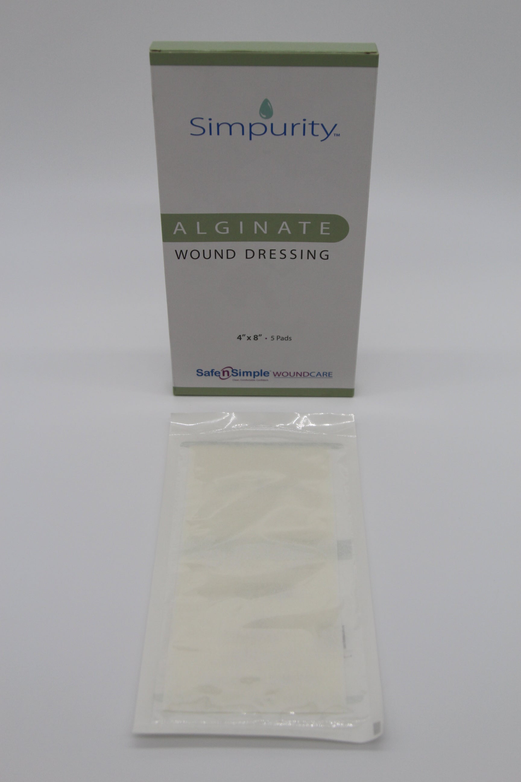 Simpurity Alginate 4" x 8" Pad