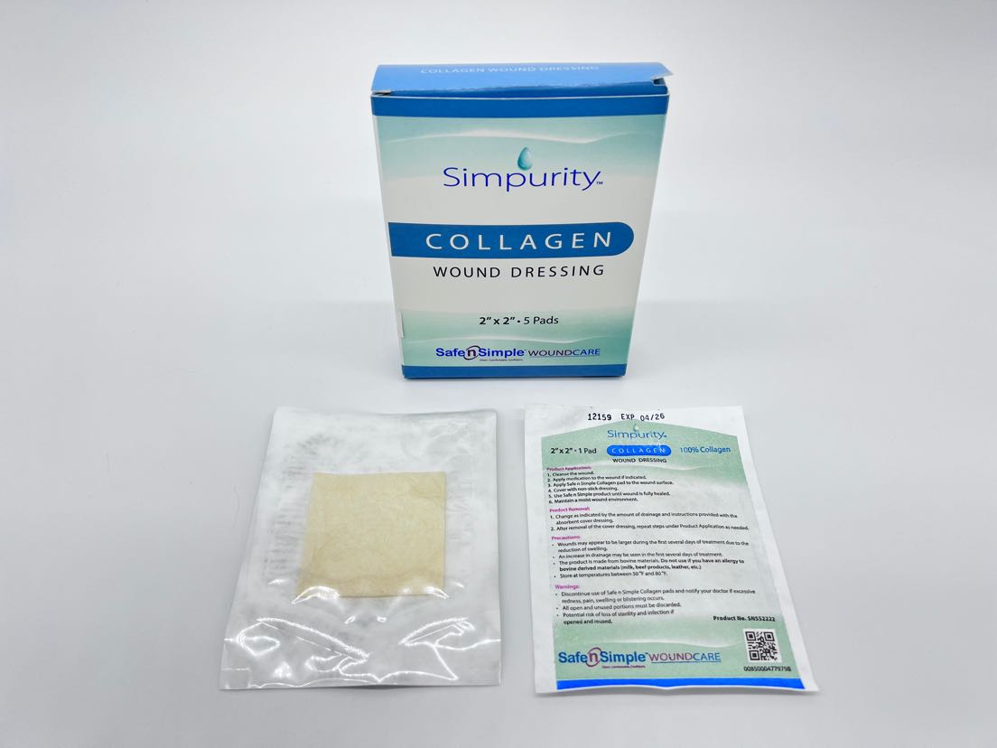Simpurity Collagen, 2" x 2"