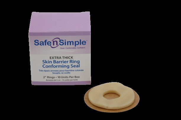 2" Conforming Skin Barrier Rings, Extra Thick 10 Box