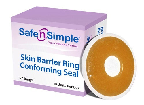 Conforming Adhesive Seals, 4" Skin Barrier Ring 10 Box