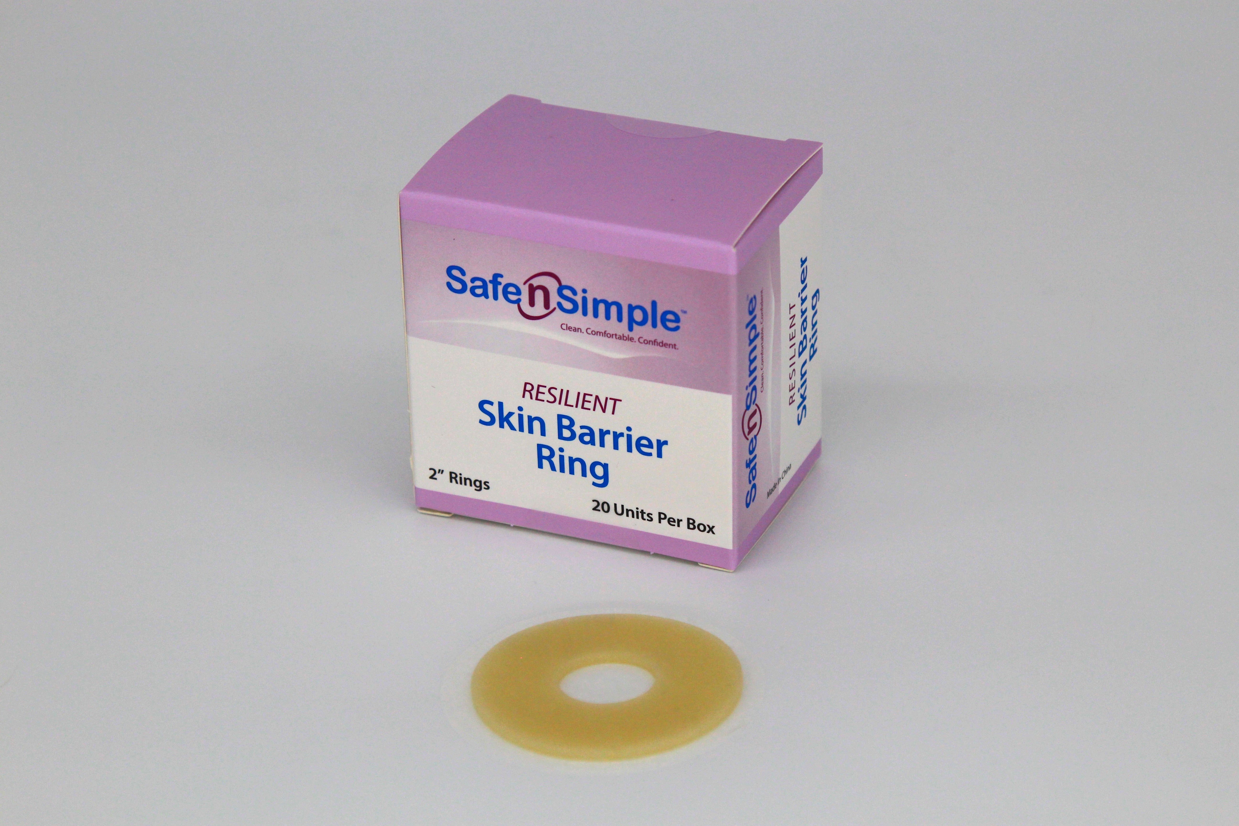 2" Skin Barrier Rings, 2mm Thickness
