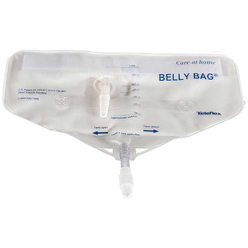 Belly Bag Urine Collection Bag with Waist Belt, 1000 mL