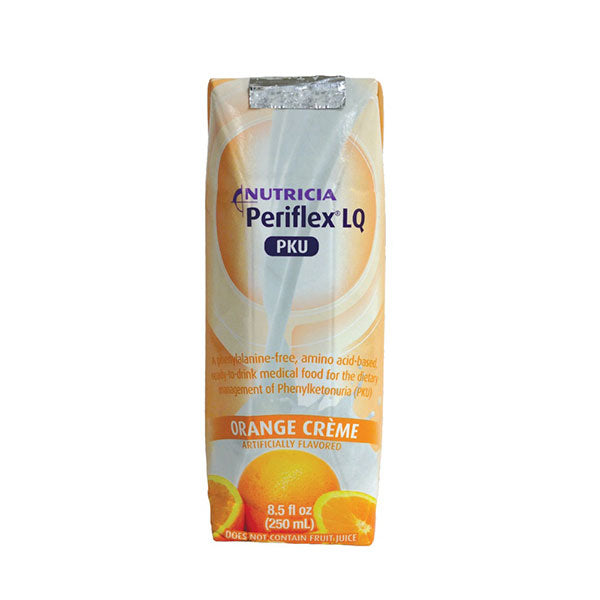Periflex LQ Metabolic Product Drink 250 mL Tetra Pak, Orange 1 Each