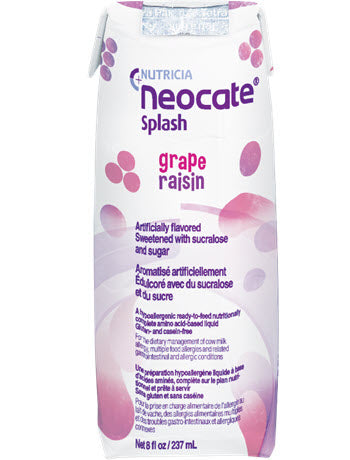 Neocate Splash Junior, Grape Flavored, 8 oz
