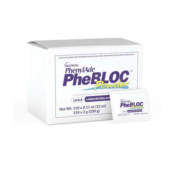 PhenylAde PheBLOC LNAA 3g Pouch 110 Case