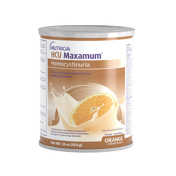 HCU Maxamum, Powdered Medical Food, Orange Flavor, 16 oz., 454g 1 Each