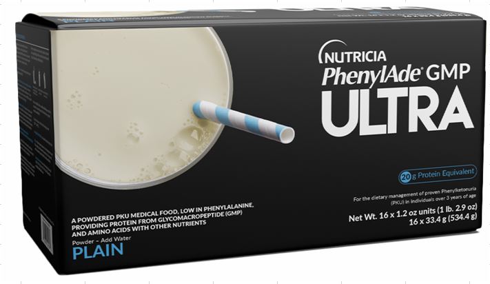 PhenylAde GMP ULTRA, Plain, 1.18 oz. (33.4g) 16 Case