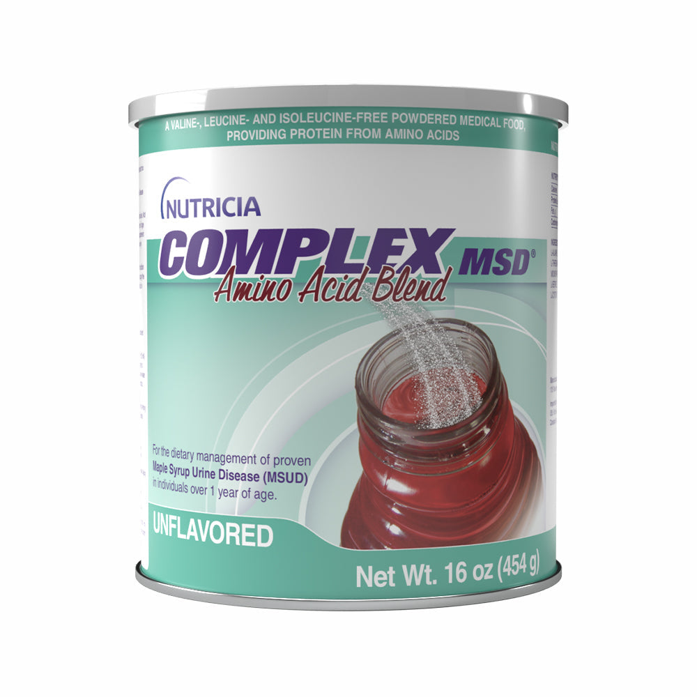 Complex MSD Amino Acid Blend Powder, 1 lb Can (454 g), Unflavored-- REPLACES SB120459