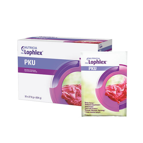 Lophlex Powdered Medical Food Drink Mix 14.3g Packet, Berry Flavor 1 Each
