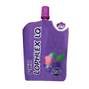 PKU Lophlex LQ 125 mL Pouch, Mixed Berry Blast 1 Each
