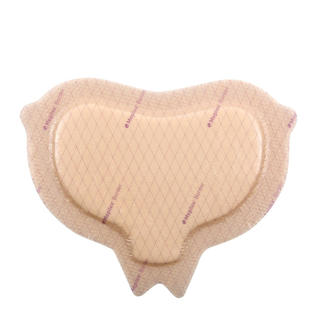 Mepilex Border Sacrum Wound Dressing, 8.7" x 9.8"