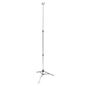 Pitch-It IV Pole Aluminum, Tripod Design 12 Case