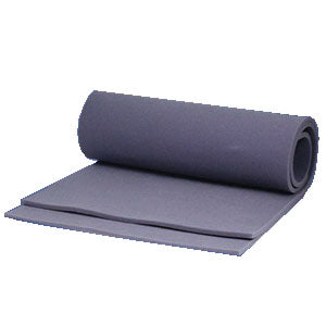 Gray Foam, 2' X 4' X 1/2", 2 Per Package 2 Pack