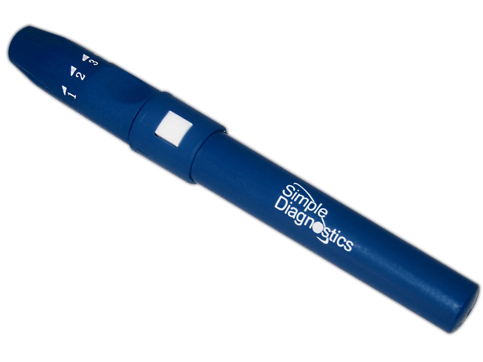 Simple Diagnostics Lancing Device with 5 Depth Adjustments