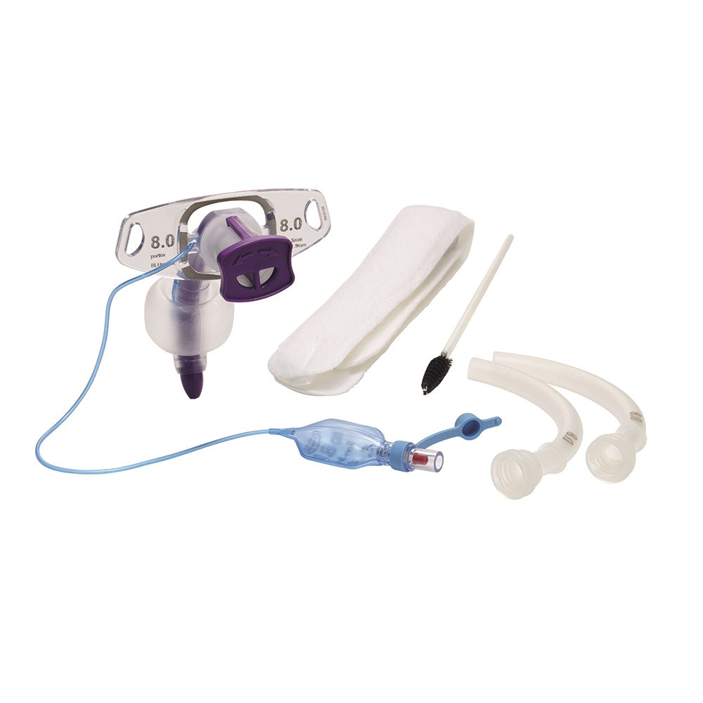 Smiths Medical ASD, Inc. BLUselect Tracheostomy Tube with Wedge, Cuffed, Non-Fenestrated, Size 6.0