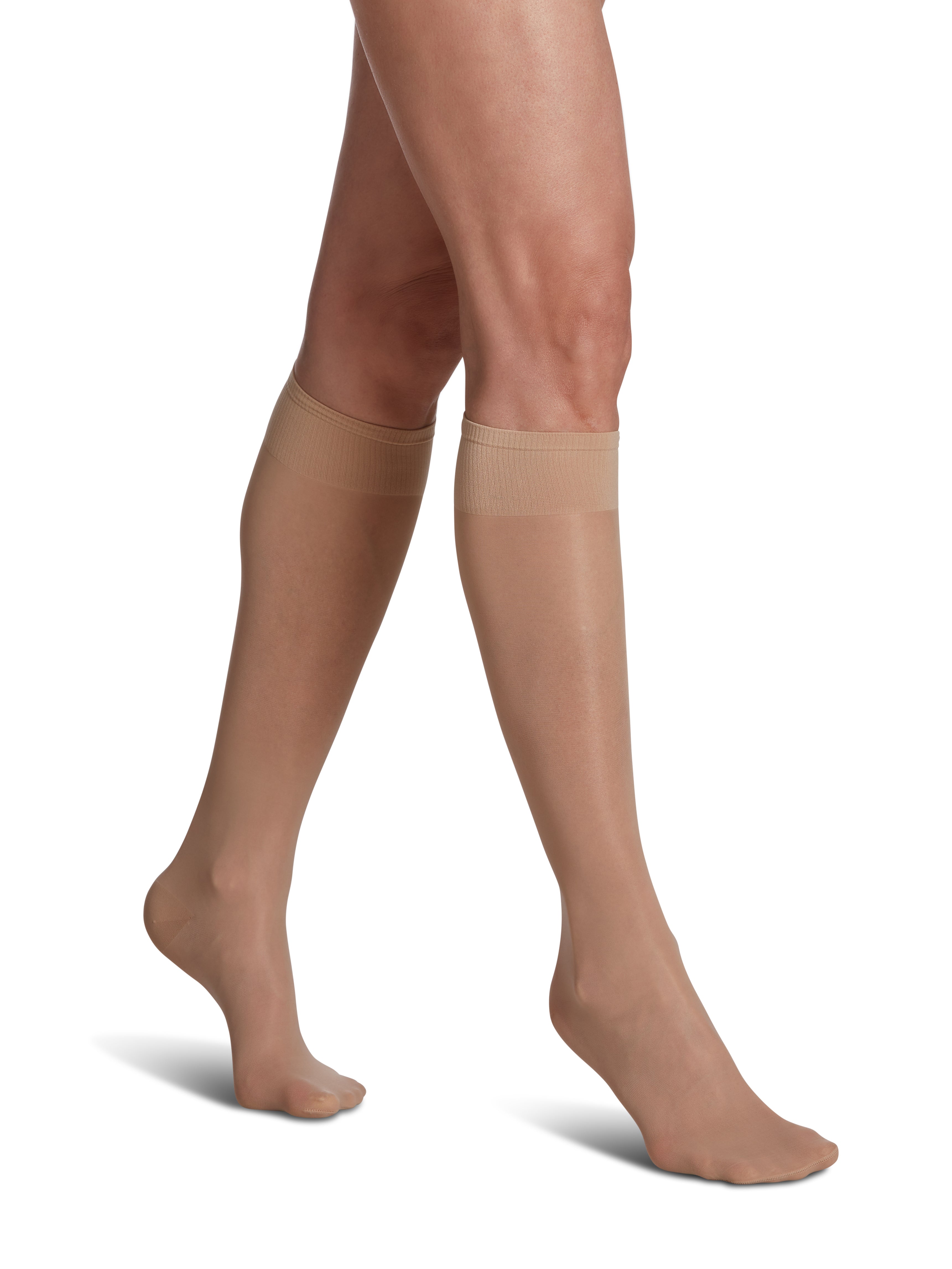 Sigravis Well Being 120C Sheer Stockings, Calf Length, Closed Toe, 15-20mmHG, Black 1 Each