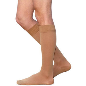232C Essential Cotton Calf, 20-30mmHg, Men's, Medium, Short, Crispa 1 Each