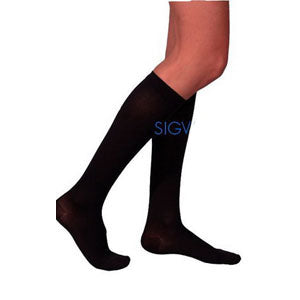 233C Essential Cotton Calf, 30-40mmHg, Men's, Medium, Long, Navy 1 Each