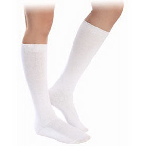 233C Essential Cotton Calf, 30-40mmHg, Women's, Small, Short, White 1 Each