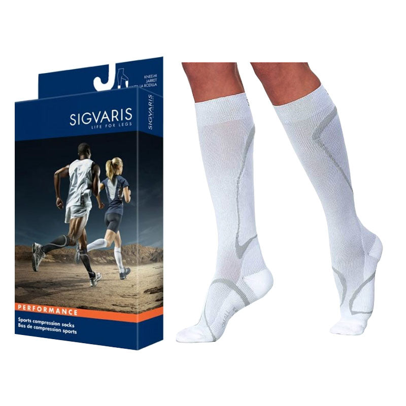 412C Motion High Tech Calf, 20-30mmHg, Unisex, Size SS, White 1 Each