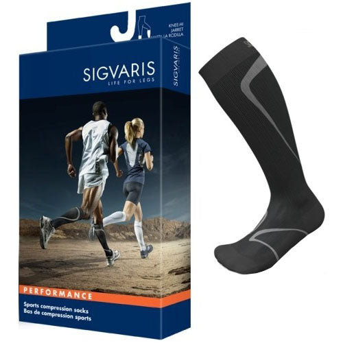 412C Motion High Tech Calf, 20-30mmHg, Unisex, X-Large, Black 2 Pack