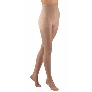 782P Style Sheer Pantyhose, 20-30mmHg, Women's, Medium, Short, Natural 1 Each