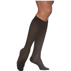 783C Style Sheer Calf, 30-40mmHg, Women's, Large, Short, Black 1 Each