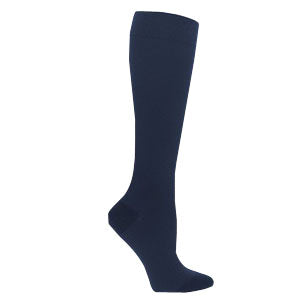 842C Style Soft Opaque Calf, 20-30mmHg, Women's, Small, Short, Midnight Blue 1 Each