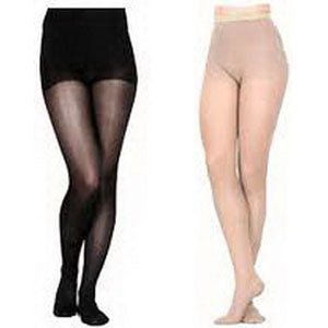 842P Style Soft Opaque Pantyhose, 20-30mmHg, Women's, Small, Long, Black 1 Each
