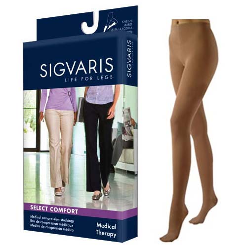 862P Essential Opaque Pantyhose, 20-30mmHg, Women's, Small, Short, Suntan 1 Each