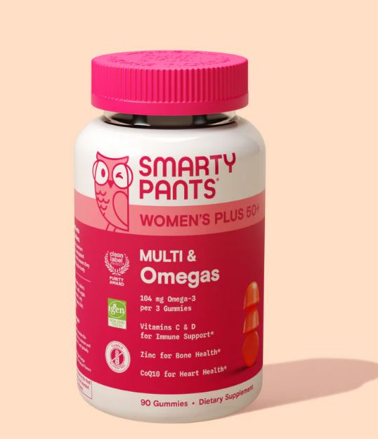 SmartyPants Womens 50 + Multi and Omegas Eagle 90ct 1 Each