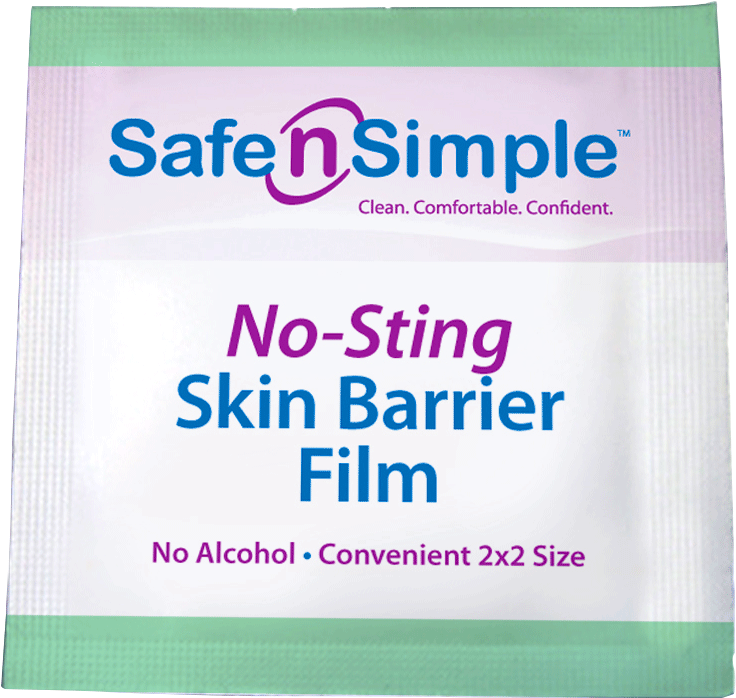 Alcohol Free No Sting Skin Barrier Wipes 25 Box