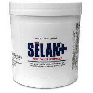 Selan Skin & Wound Zinc Oxide Barrier Cream, 4 oz. 1 Each