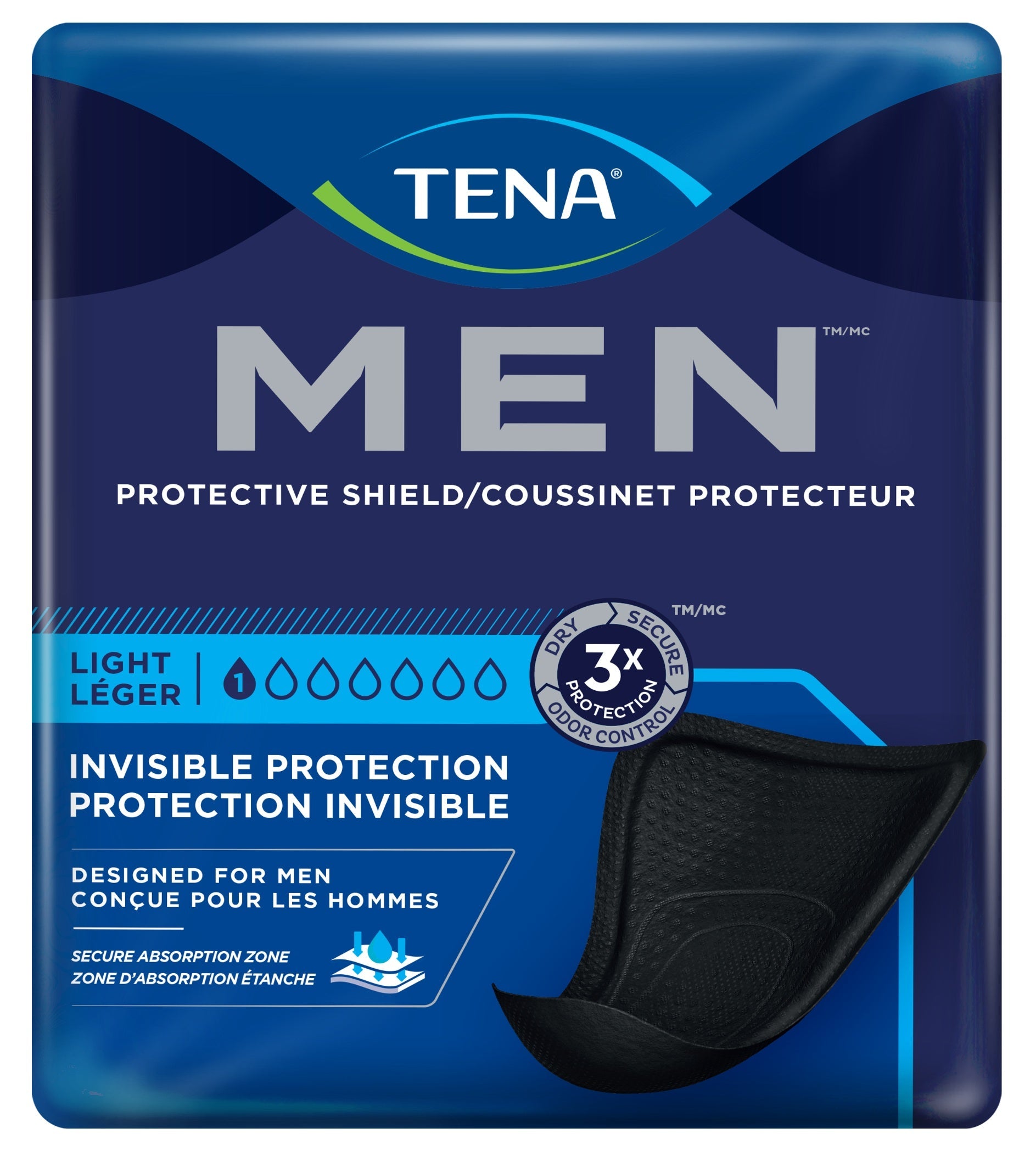 TENA MEN Light Shields, 3 x 58