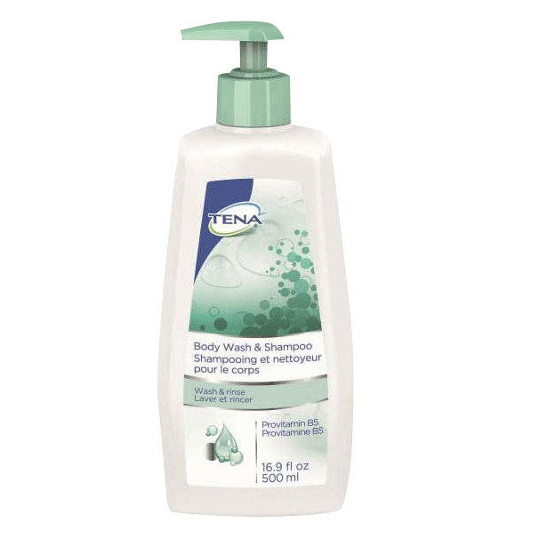 Tena Body Wash & Shampoo, 16.9 fl. oz. 1 Each
