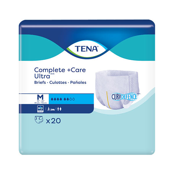 Tena Complete + Care Ultra Brief, Medium, 32" - 44"