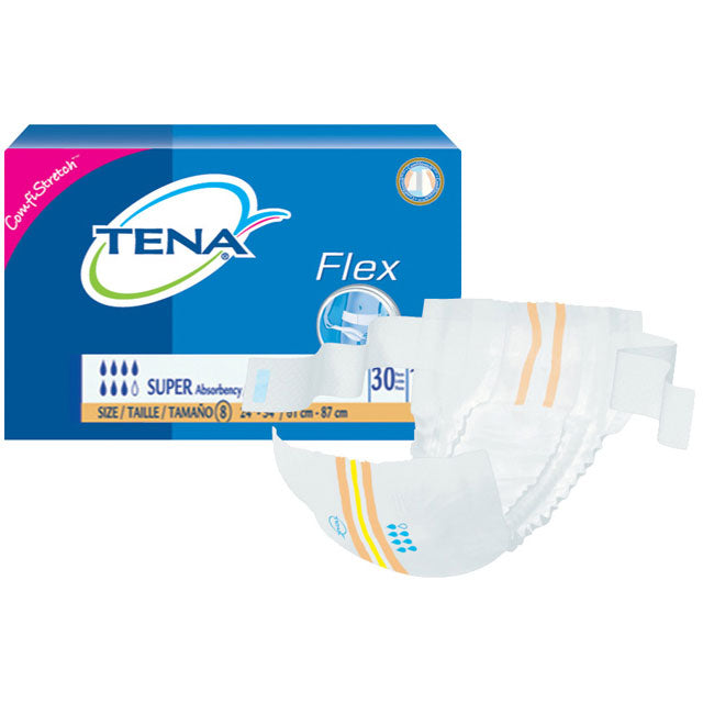 TENA Flex Super 24" - 34" 30 Pack